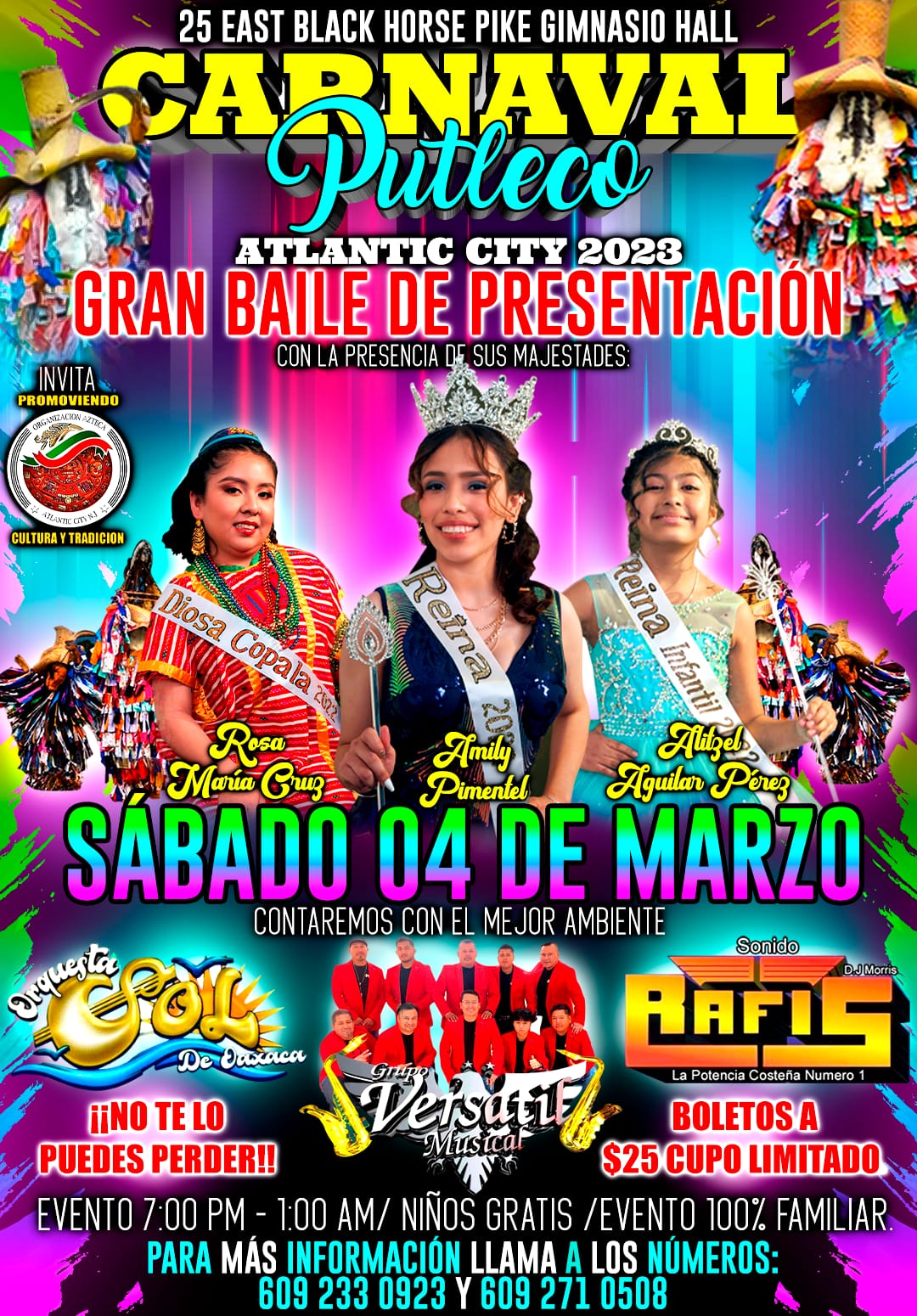 Buy tickets for CARNAVAL PUTLECO ATLANTIC CITY 2023 CARNAVAL PUTLECO ATLANTIC CITY 2023