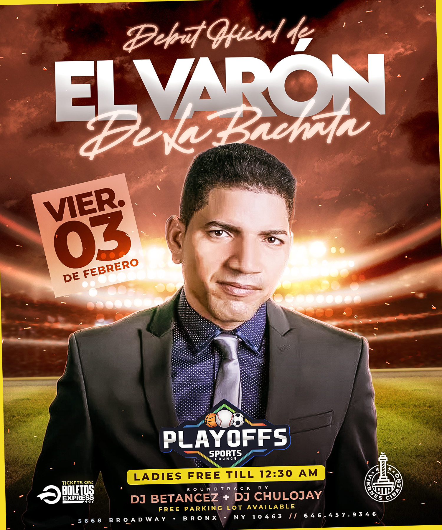 Buy tickets for El Varon de la Bachata El Varon de la Bachata