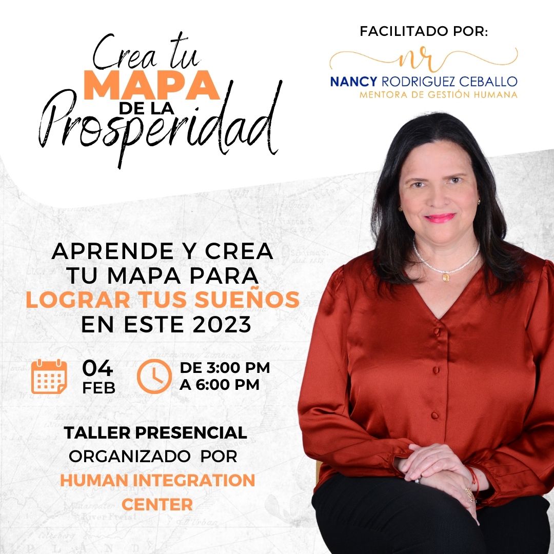 Buy tickets for Crea tu Mapa de la Prosperidad Crea tu Mapa de la Prosperidad