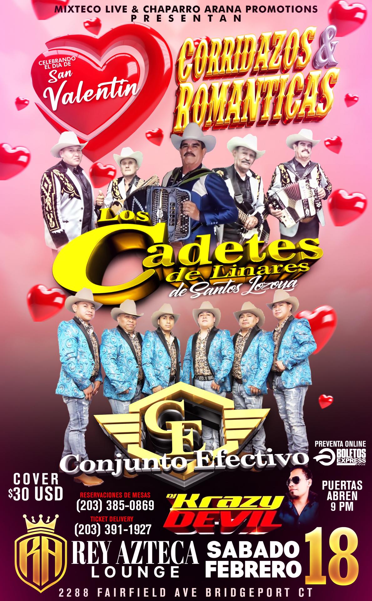 LOS CADETES DE LINARES & CONJUNTO EFECTIVO
