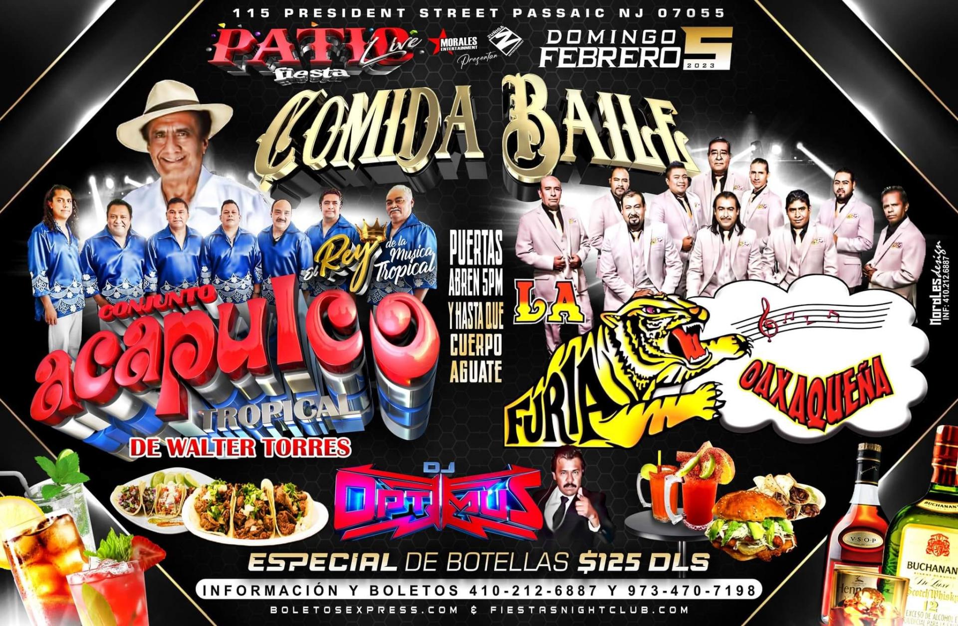 Buy tickets for CONJUNTO ACAPULCO TROPICAL, FURIA OAXAQUENA CONJUNTO ACAPULCO TROPICAL, FURIA OAXAQUENA