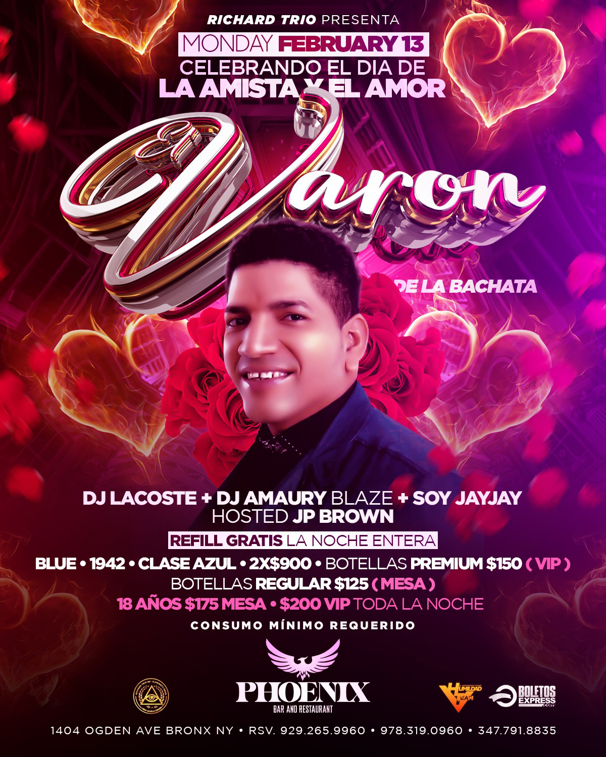 Buy tickets for EL VARON DE LA BACHATA EL VARON DE LA BACHATA