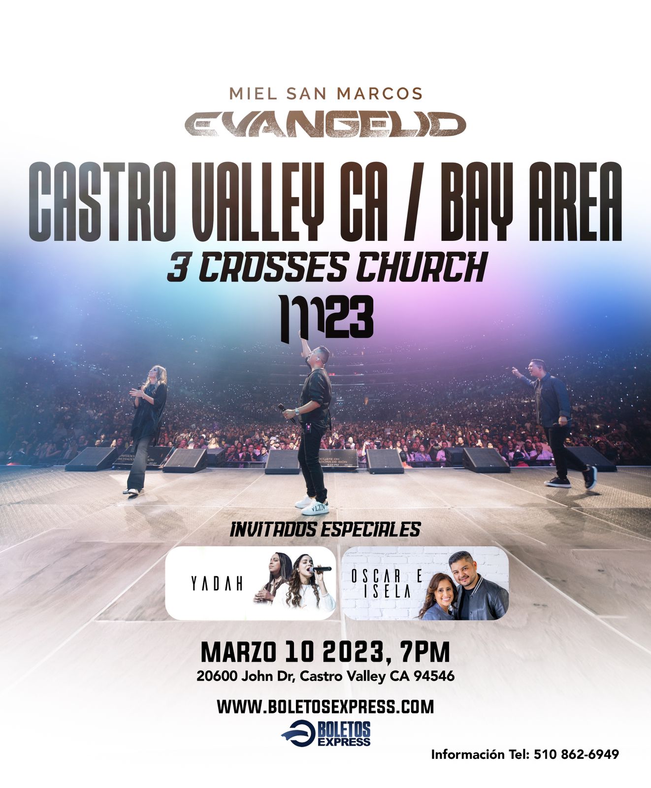 MIEL SAN MARCOS CASTRO VALLEY, CA Tickets BoletosExpress
