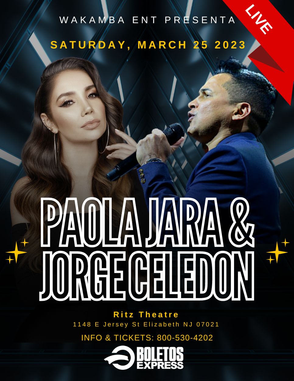 Buy tickets for JORGE CELEDON & PAOLA JARA JORGE CELEDON & PAOLA JARA