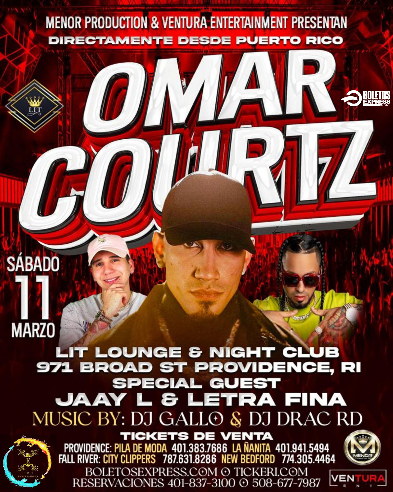 Buy tickets for Omar courtz Omar courtz