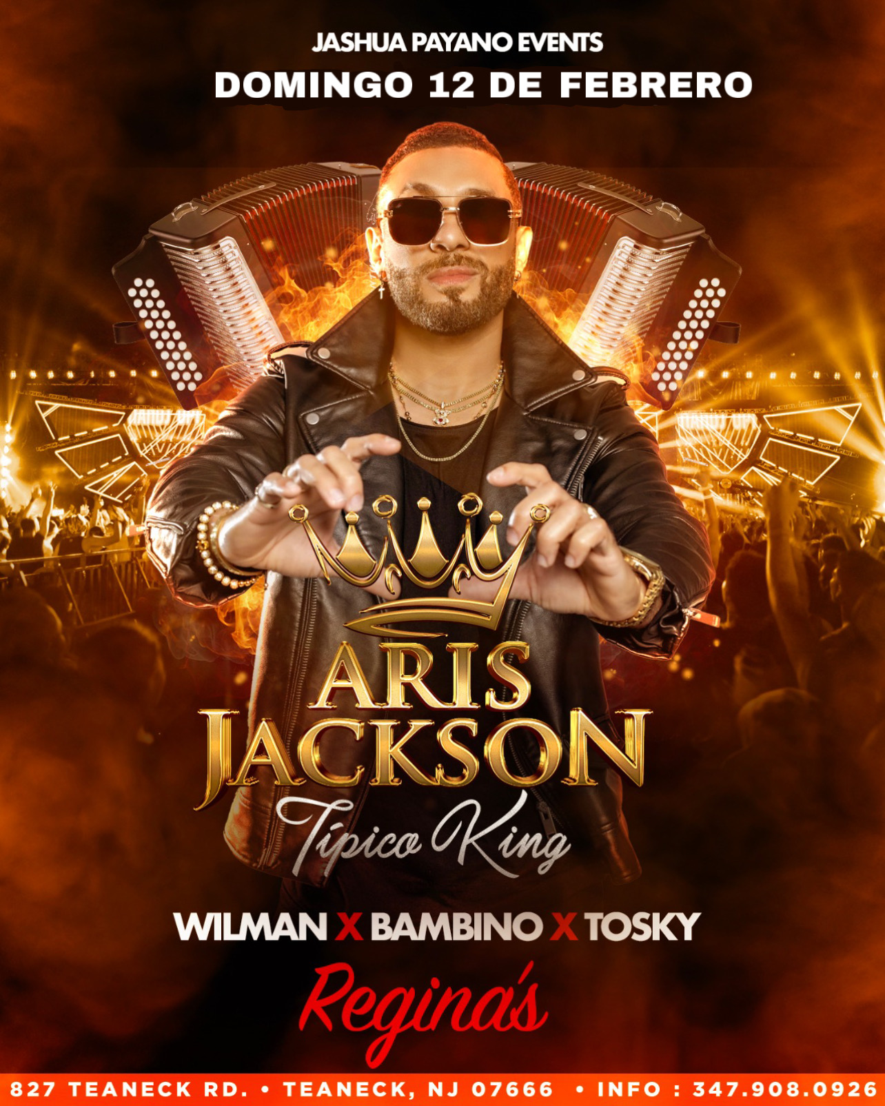 Buy tickets for ARIS JACKSON TIPICO KING ARIS JACKSON TIPICO KING