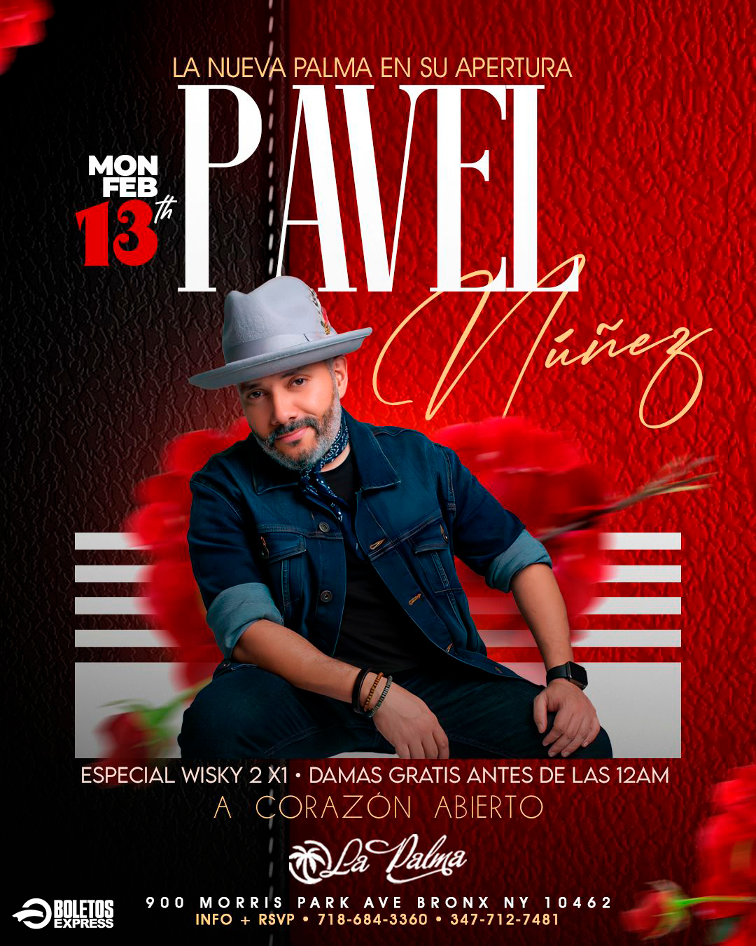 Buy tickets for PAVEL NUÑEZ PAVEL NUÑEZ