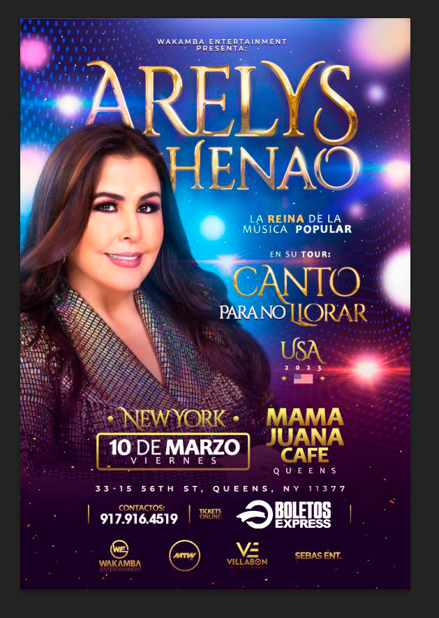 Buy tickets for ARELYS HENAO ARELYS HENAO