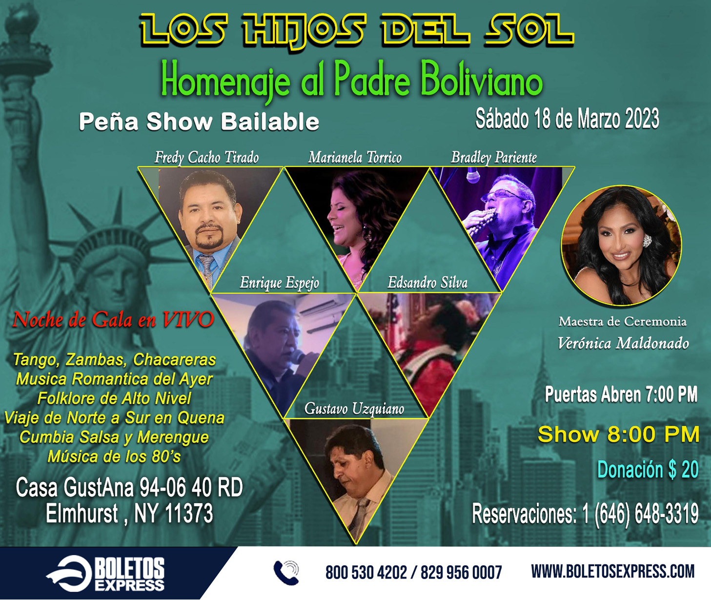 Buy tickets for SHOW DIA DEL PADRE 2023 SHOW DIA DEL PADRE 2023