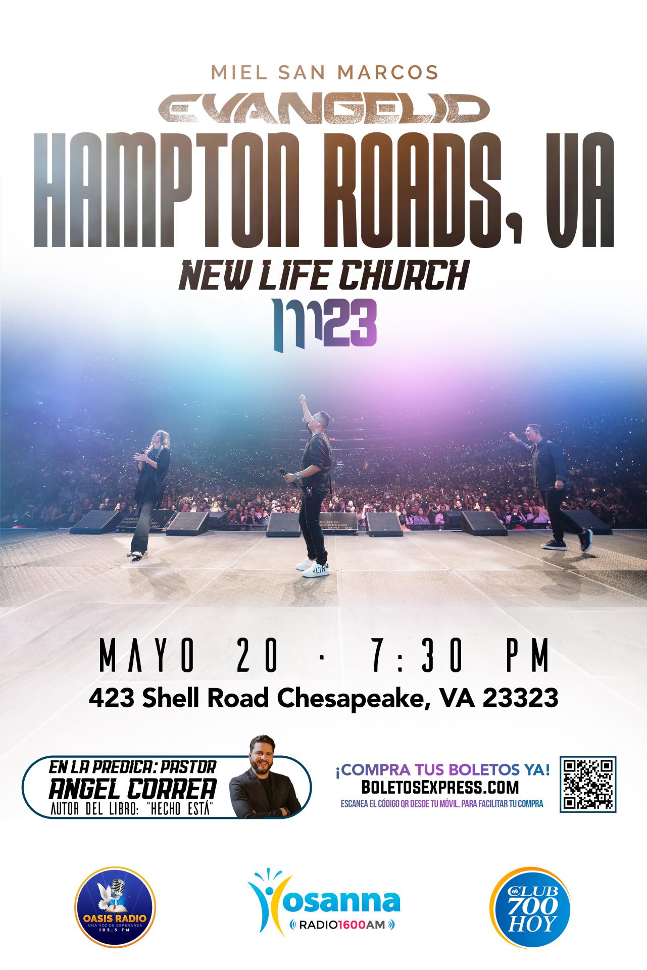 Buy tickets for MIEL SAN MARCOS | HAMPTON ROADS, VIRGINIA MIEL SAN MARCOS | HAMPTON ROADS, VIRGINIA
