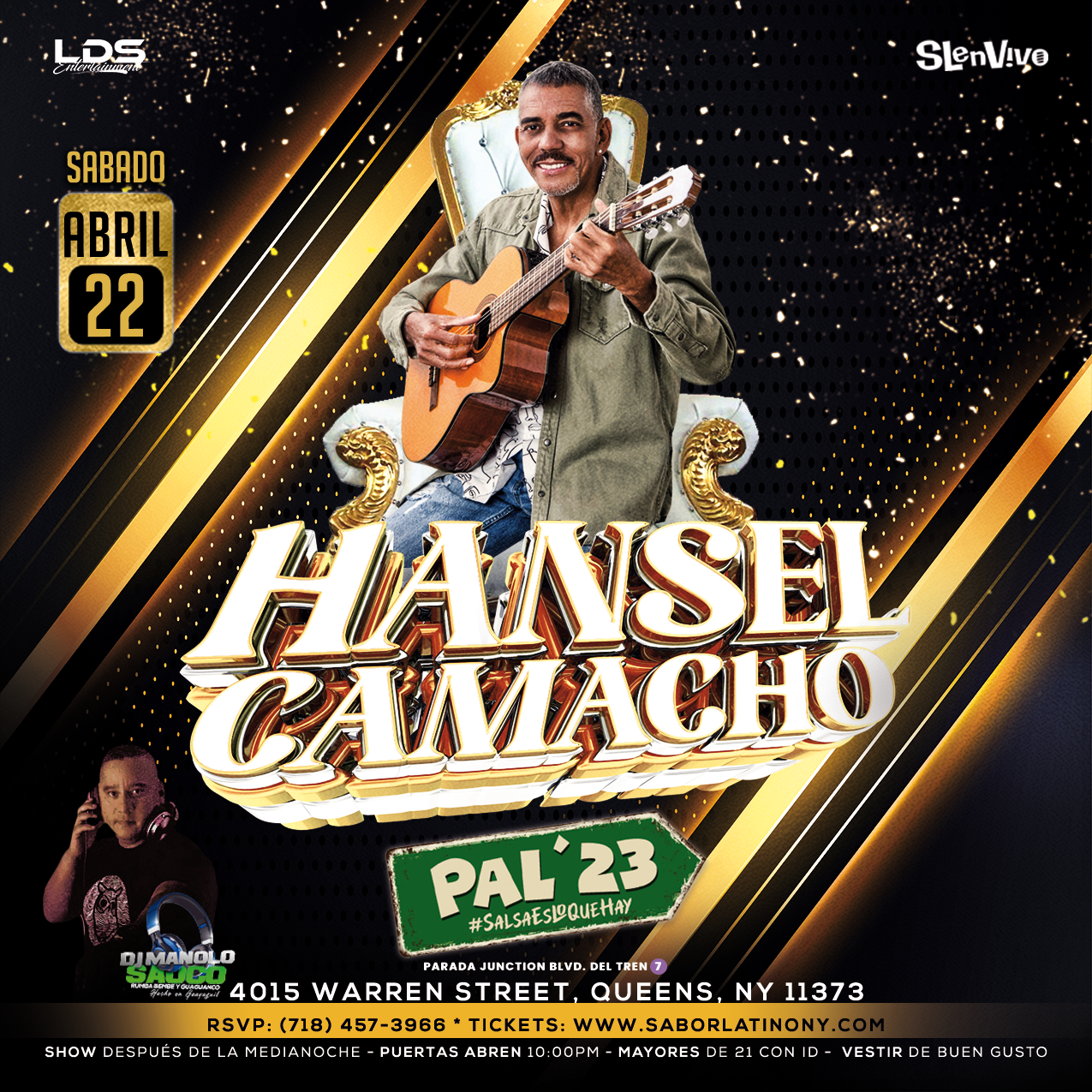 HANSEL CAMACHO EN NEW YORK !!