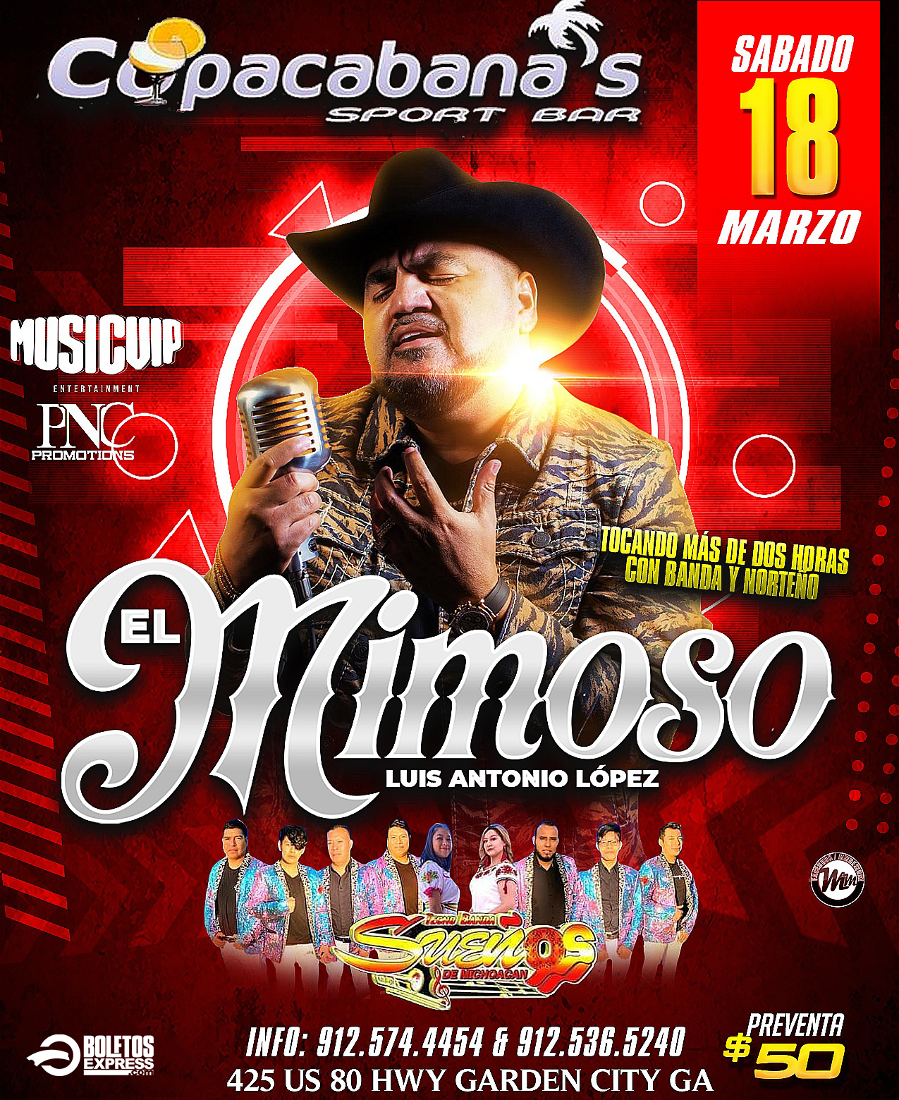 EL MIMOSO LUIS ANTONIO LOPEZ Tickets BoletosExpress