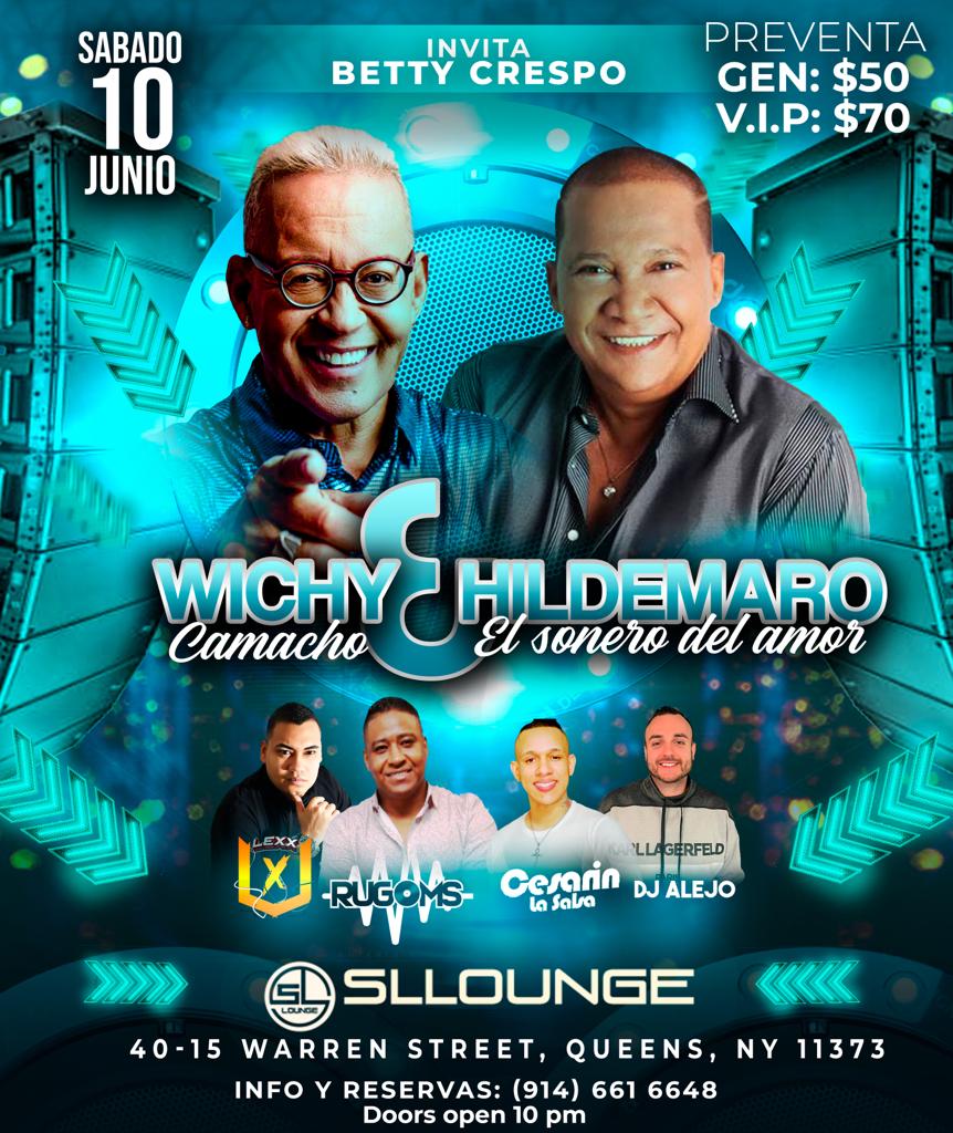 Buy tickets for WICHY CAMACHO & HILDEMARO ! NEW YORK WICHY CAMACHO & HILDEMARO ! NEW YORK