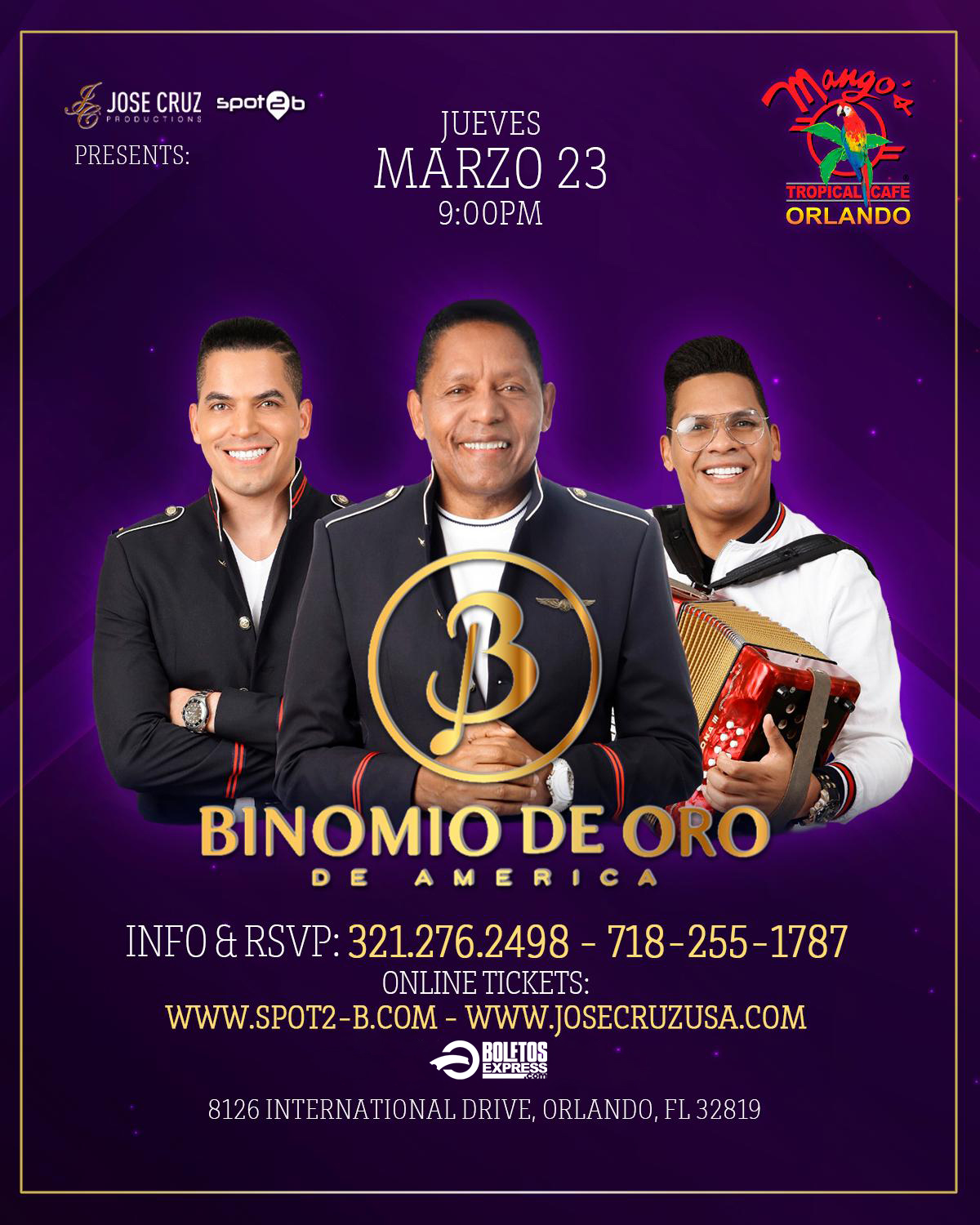 03- 23- 2023 - BINOMIO DE ORO DE AMERICA