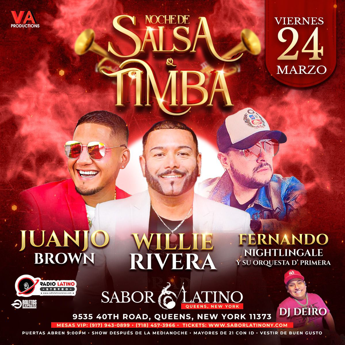 NOCHE DE SALSA & TIMBA EN NEW YORK Tickets BoletosExpress