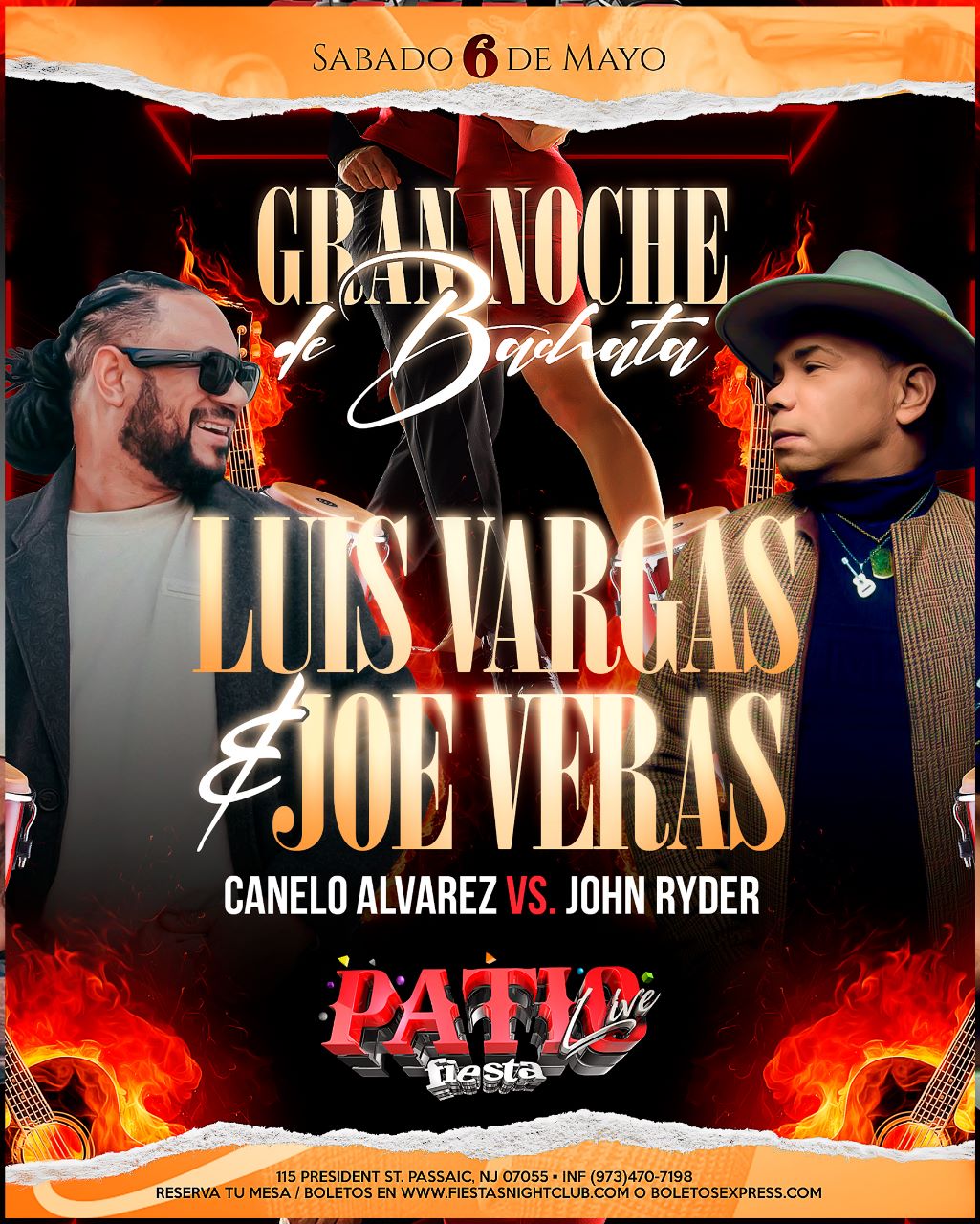 Buy tickets for LUIS VARGAS Y JOE VERAS LUIS VARGAS Y JOE VERAS