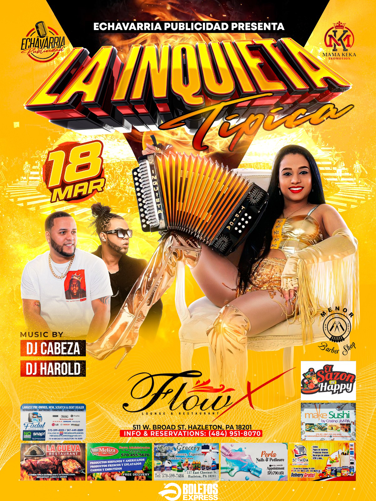 Buy tickets for LA INQUIETA TIPICA LA INQUIETA TIPICA