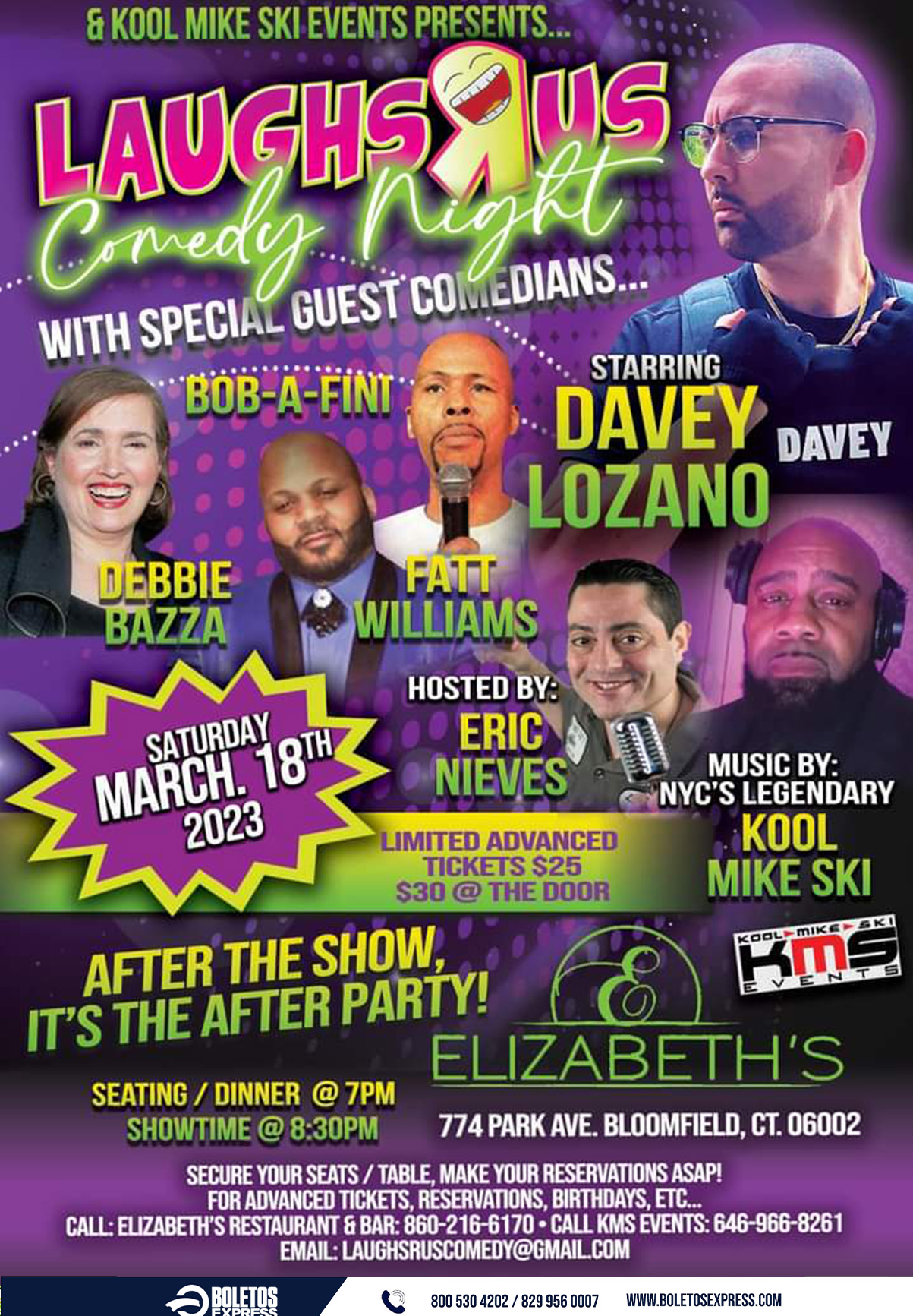 Buy tickets for LAUGHS R US COMEDY NIGHT LAUGHS R US COMEDY NIGHT