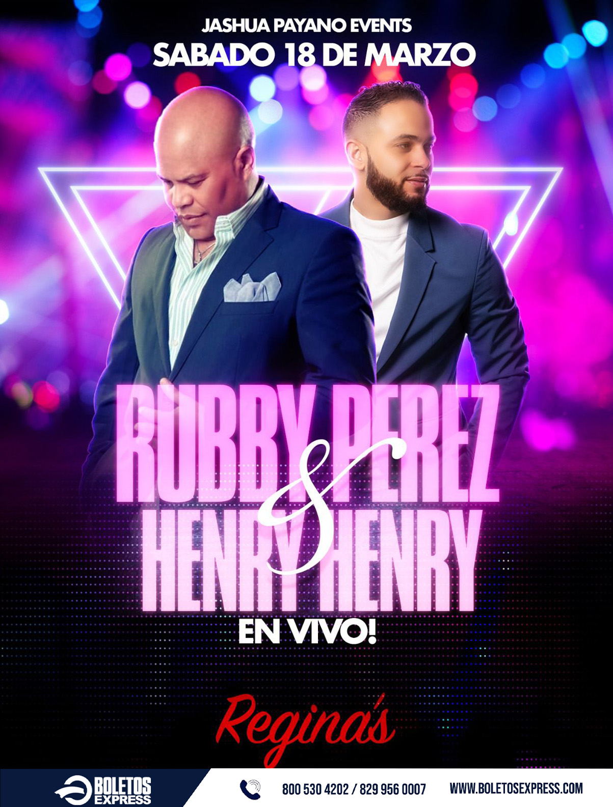 Buy tickets for RUBBY PEREZ & HENRY HENRY EN CONCIERTO RUBBY PEREZ & HENRY HENRY EN CONCIERTO