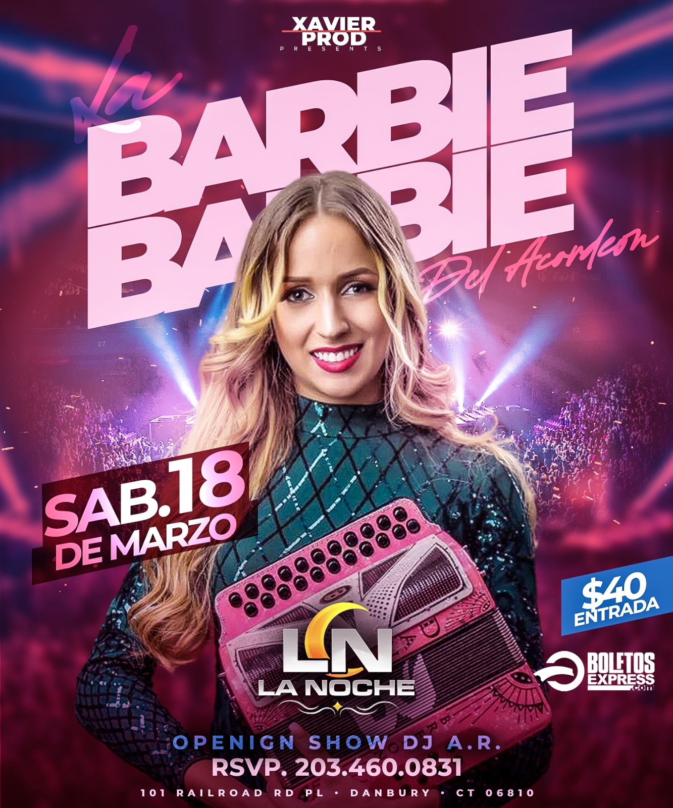 Buy tickets for LA BARBIE DEL ACORDEON LA BARBIE DEL ACORDEON