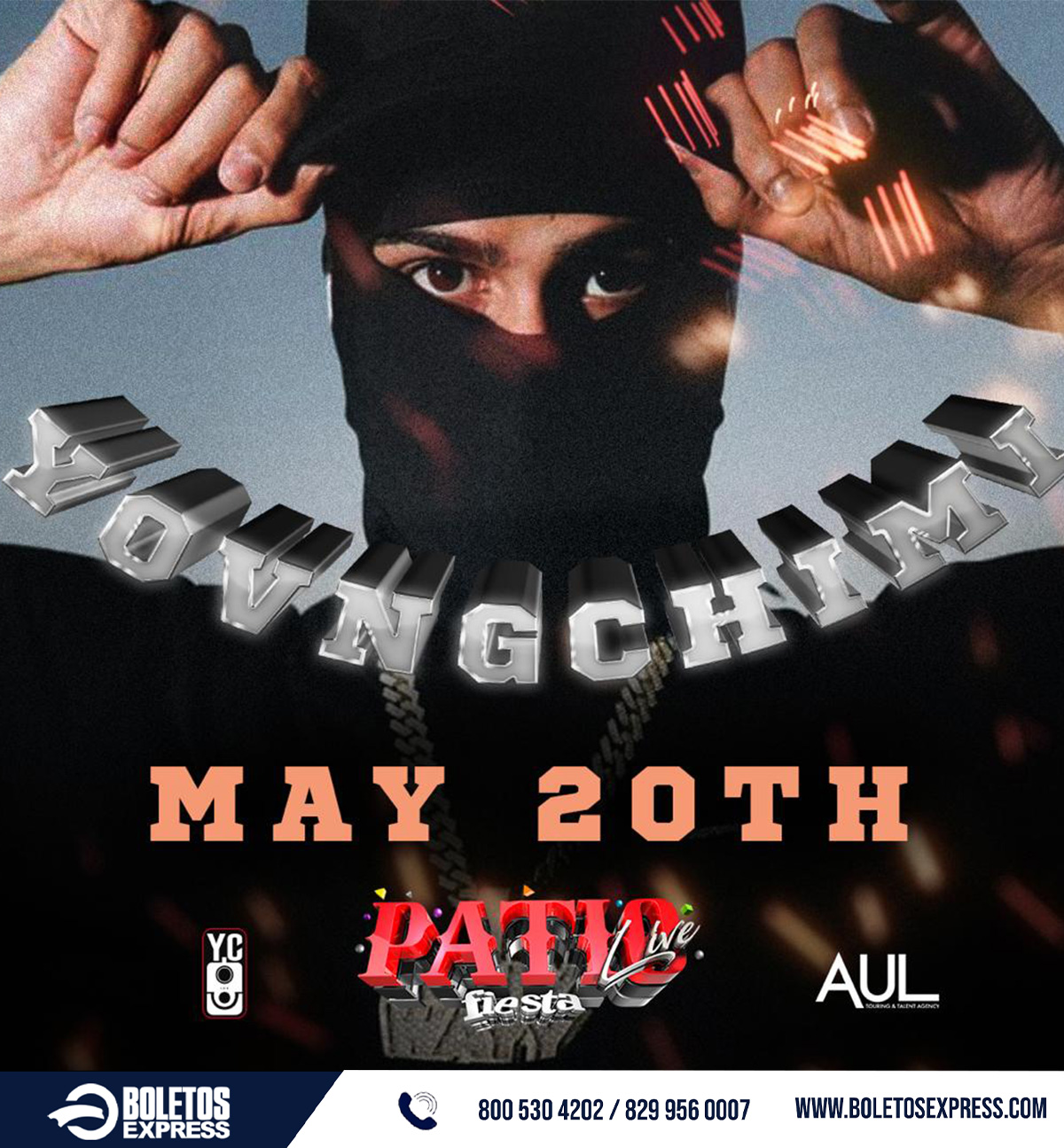 YOVNGCHIMI Tickets - BoletosExpress