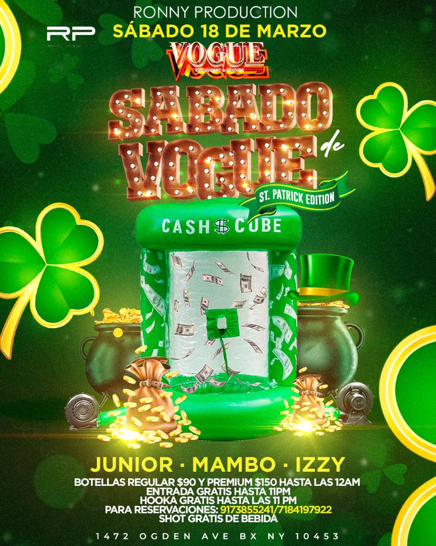 Buy tickets for Unlimited Saturday St. Patrick Edition Unlimited Saturday St. Patrick Edition