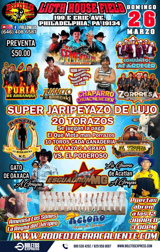 Buy tickets for SUPER JARIPEYAZO DE LUJO SUPER JARIPEYAZO DE LUJO