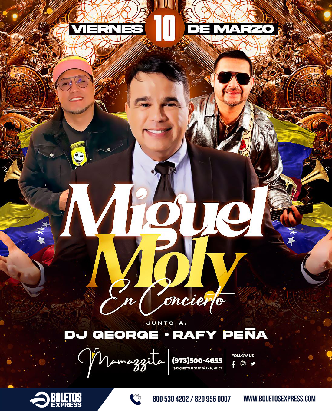 Buy tickets for MIGUEL MOLY MIGUEL MOLY
