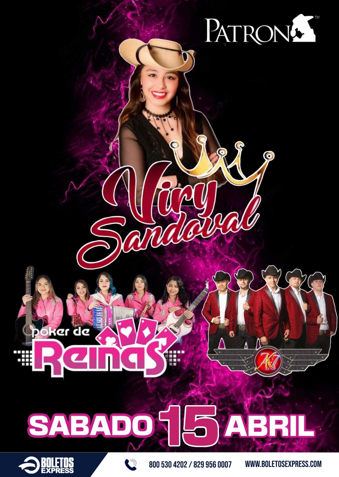 Buy tickets for Vinry Sandoval, Poker de Reinas, AK 7 Vinry Sandoval, Poker de Reinas, AK 7