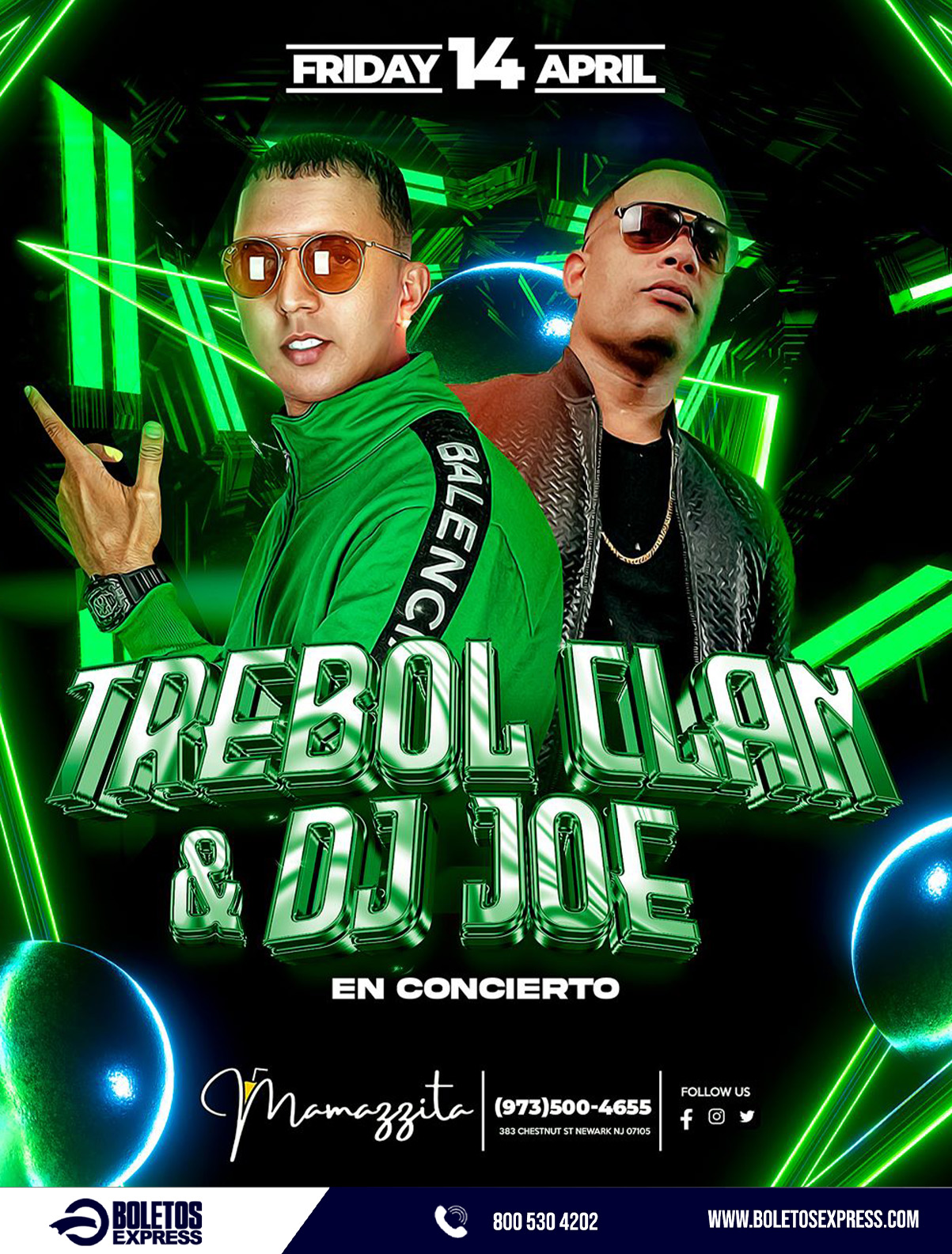 TREBOL CLAN & DJ JOE EN NEW JERSEY