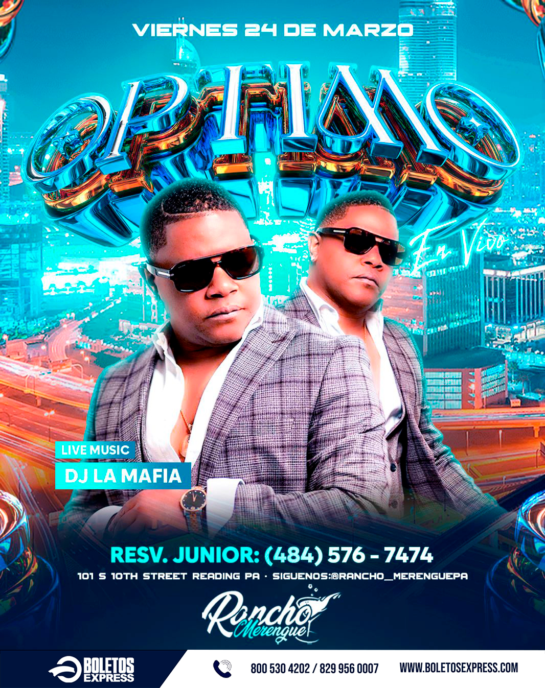 OPTIMO Tickets - BoletosExpress