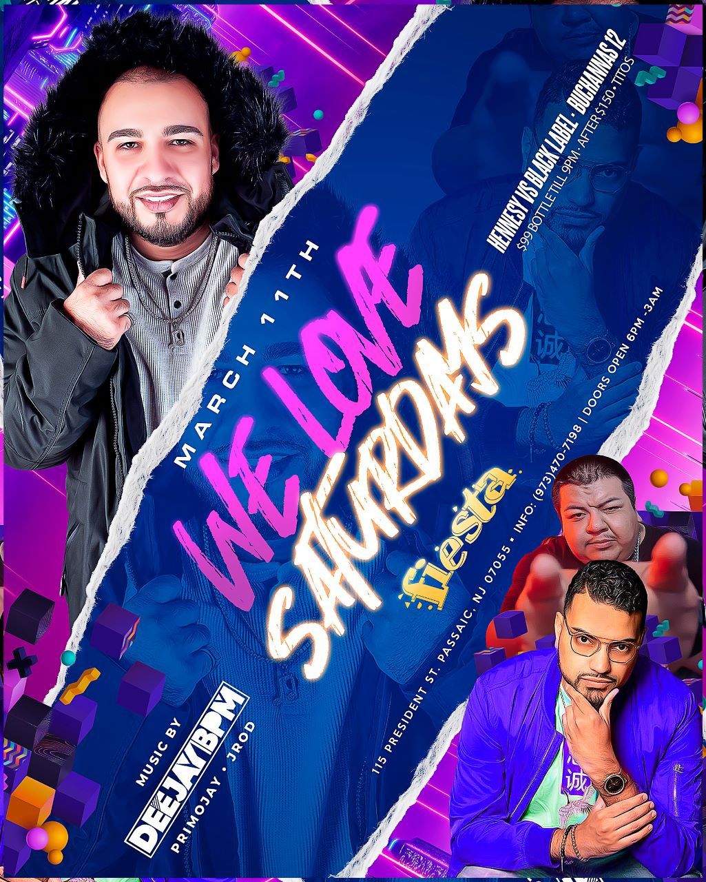 Buy tickets for DEEJAY, DJ BPM, DJ JROD, DJ PRIMO JAY DEEJAY, DJ BPM, DJ JROD, DJ PRIMO JAY