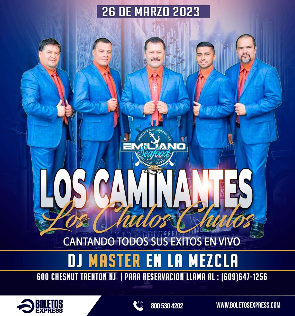 Buy tickets for LOS CAMINANTES LOS CHULOS CHULOS LOS CAMINANTES LOS CHULOS CHULOS