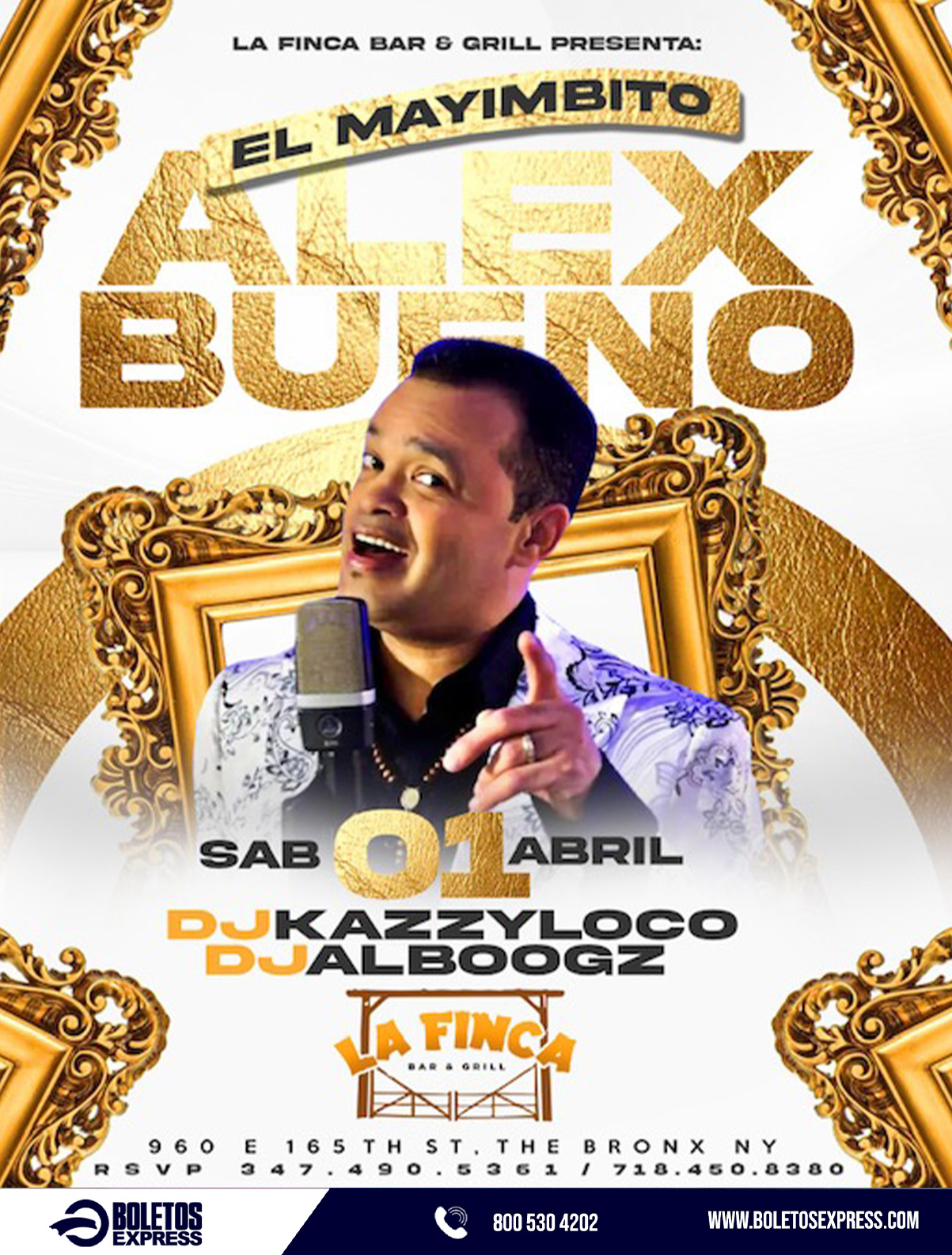 Buy tickets for ALEX BUENO ALEX BUENO