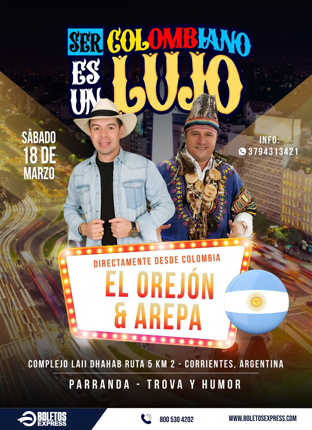 Buy tickets for EL OREJON & AREPA EL OREJON & AREPA