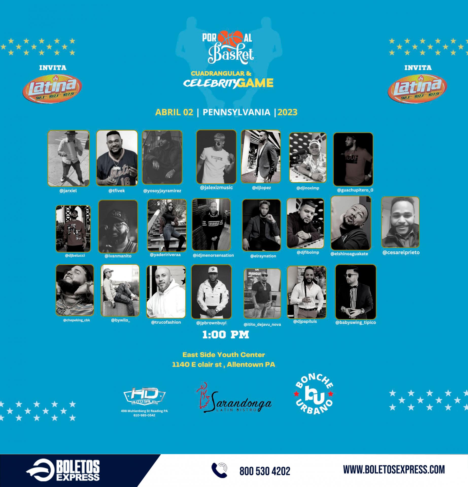 Cuadrangular & Celebrity Game