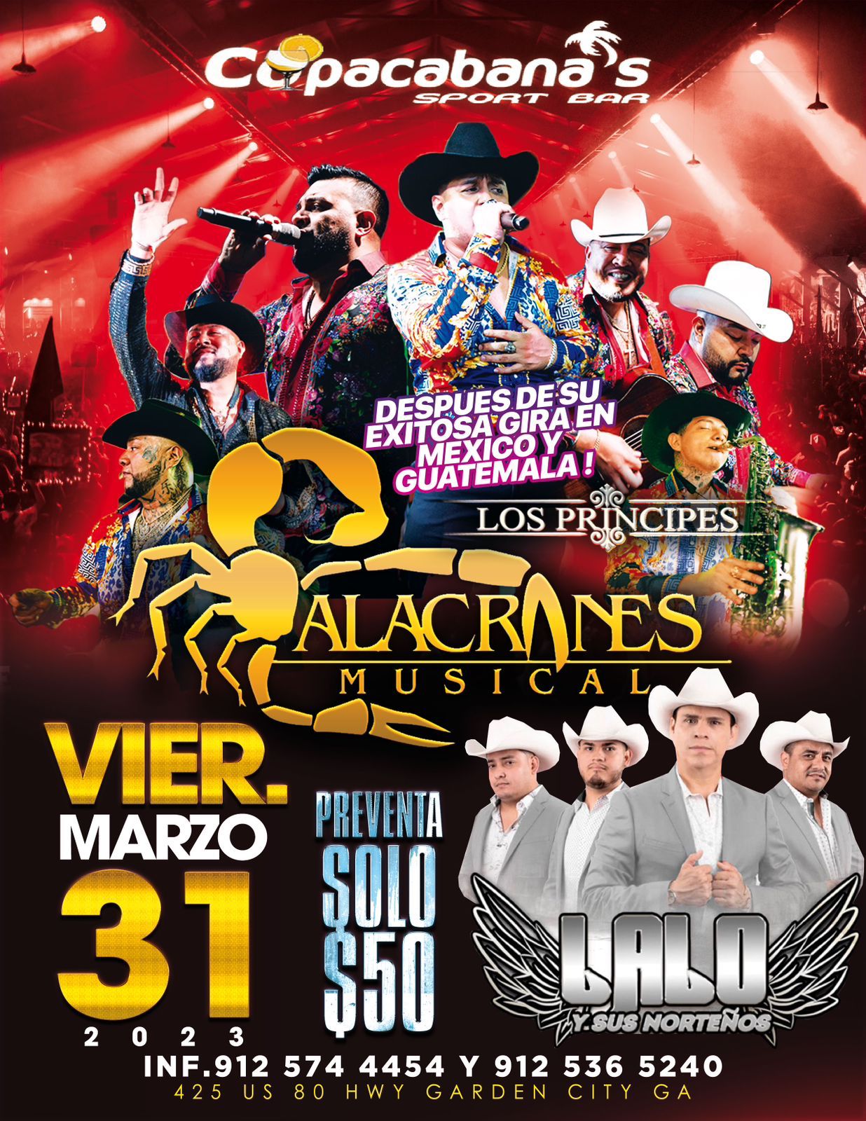 ALACRANES MUSICAL & LALO Y SUS NORTEÑOS