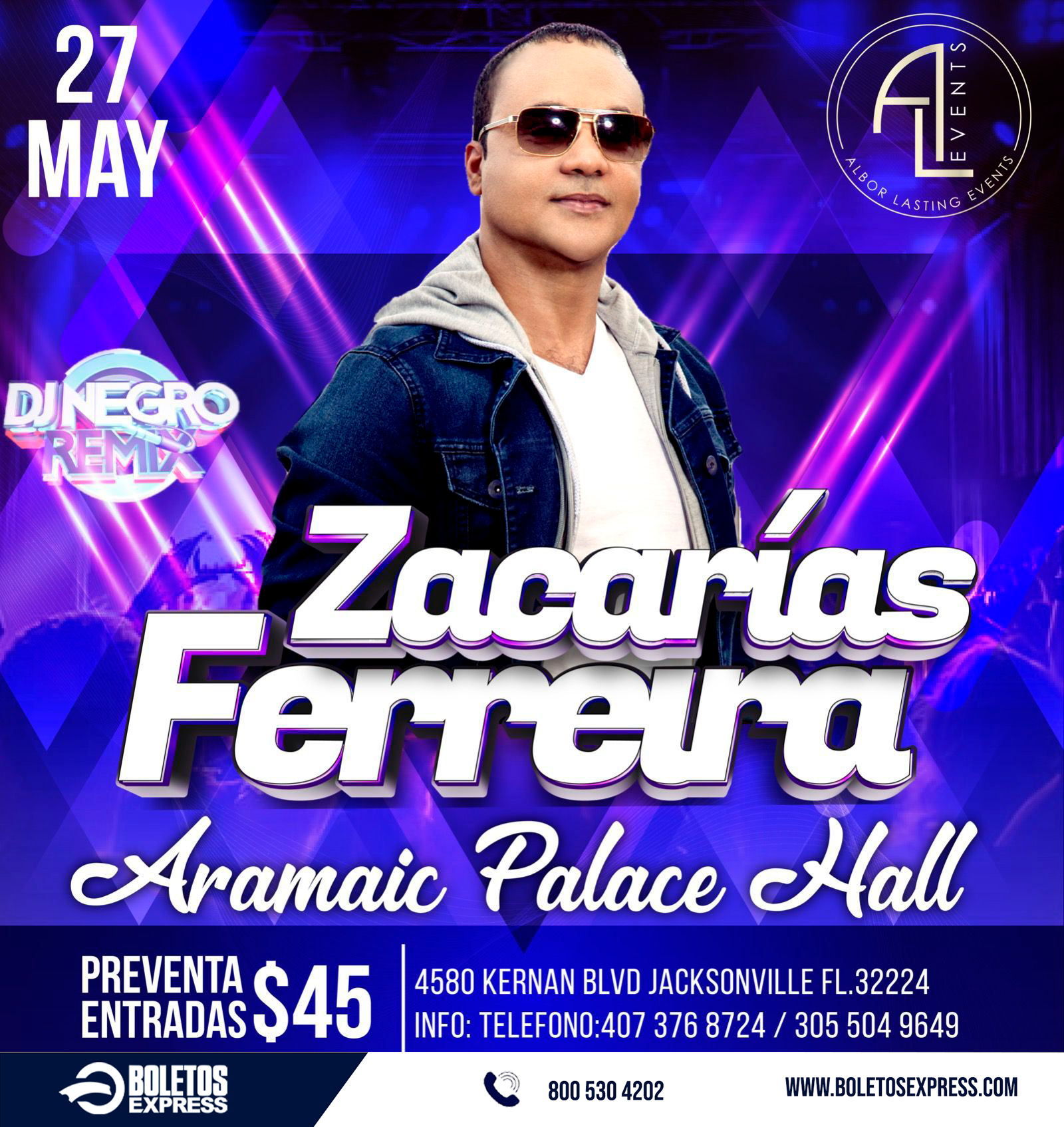 Buy tickets for ZACARIAS FERREIRA ZACARIAS FERREIRA