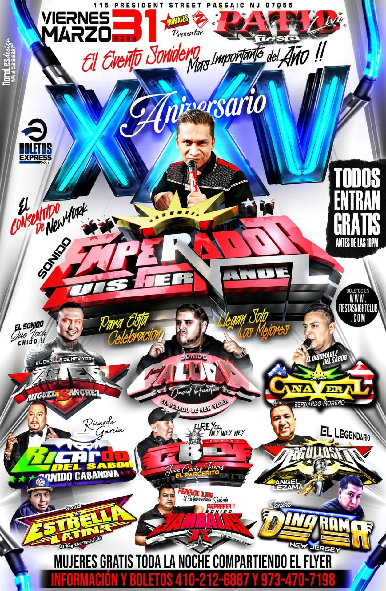 XXV ANIVERSARIO EMPERADOR LUIS HERNANDEZ