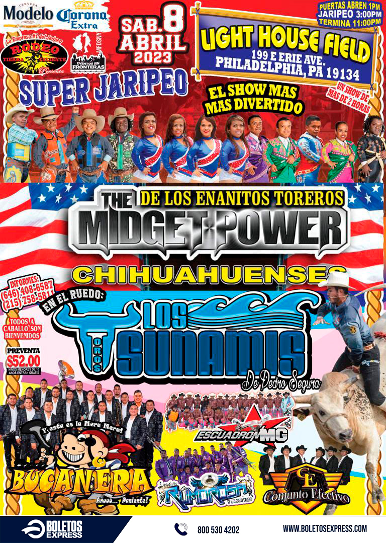 Buy tickets for THE MIDGET POWER DE LOS ENANITOS TOREROS THE MIDGET POWER DE LOS ENANITOS TOREROS