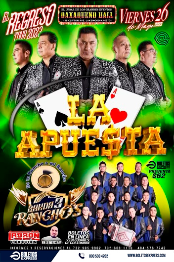 Buy tickets for LA APUESTA LA APUESTA