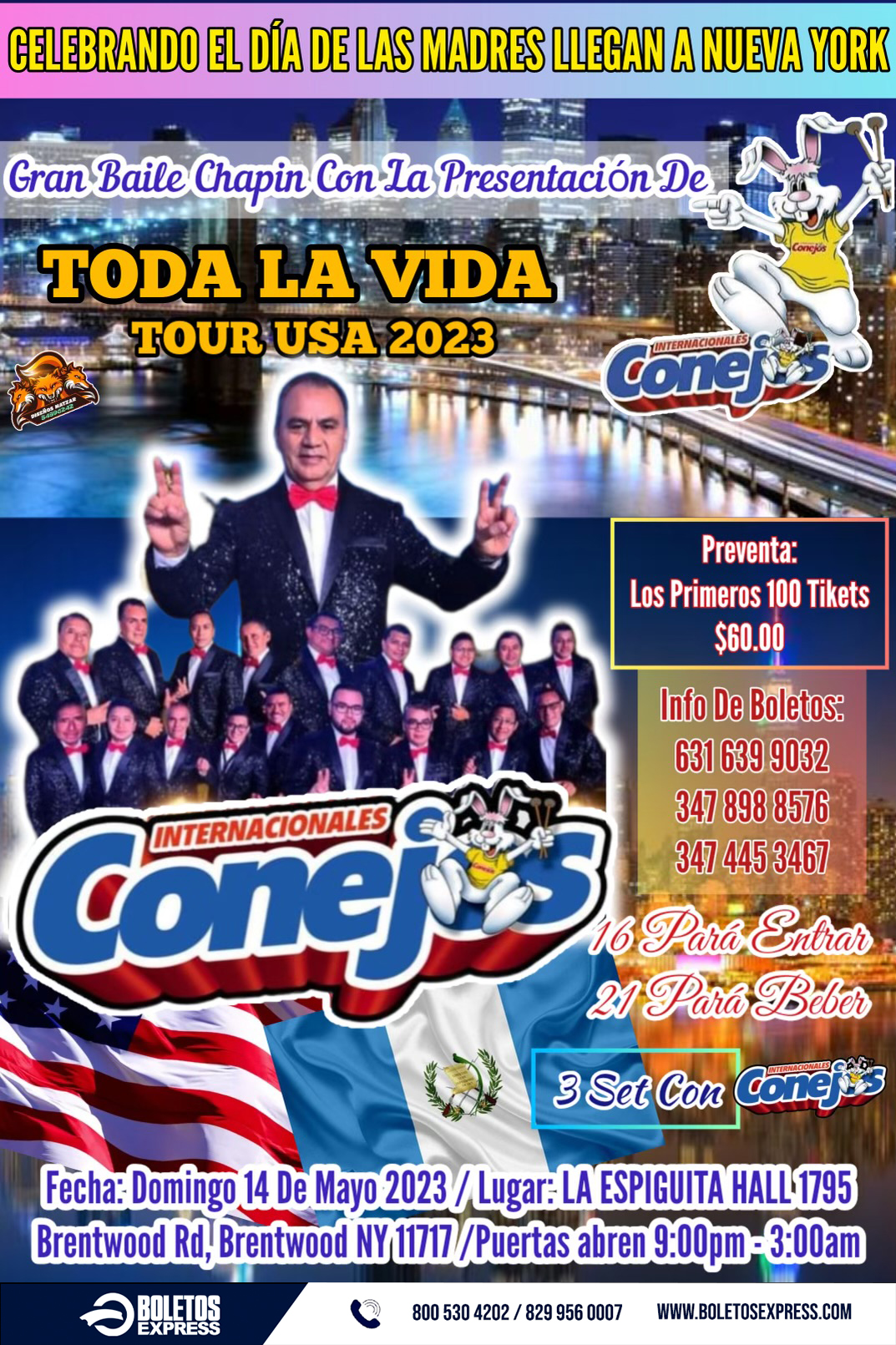INTERNACIONALES CONEJOS Tickets BoletosExpress