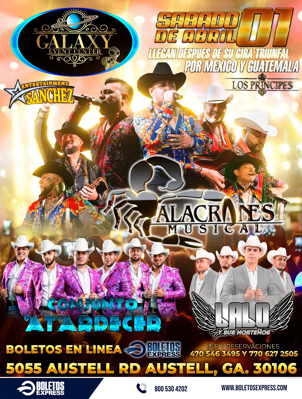 ALACRANES MUSICAL Tickets BoletosExpress