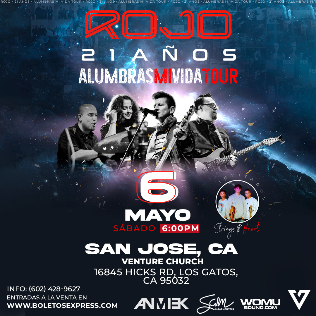 Rojo en Concierto Tickets BoletosExpress