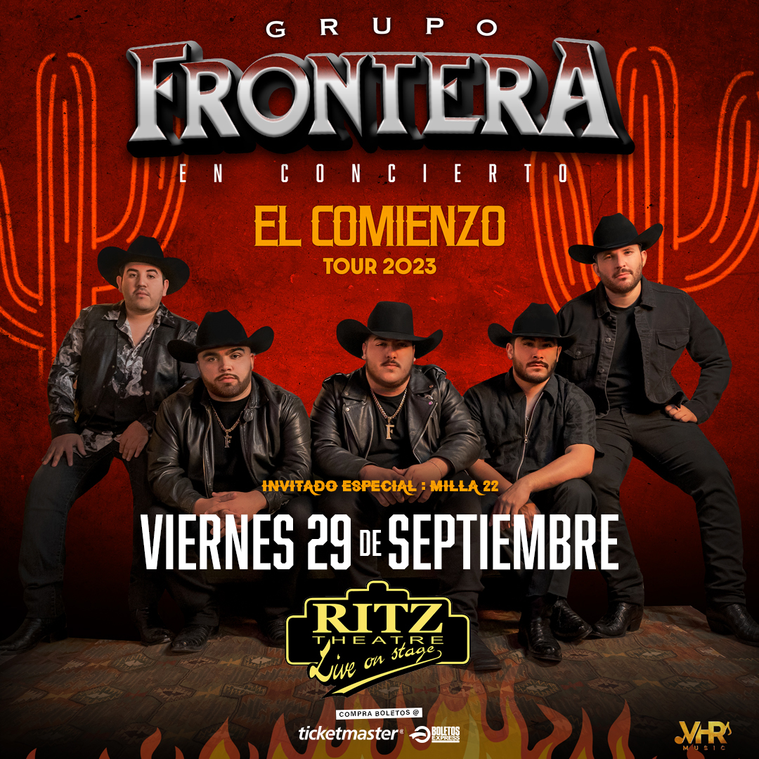 Buy tickets for GRUPO FRONTERA | WITH SPECIAL GUEST MILLA 22 GRUPO FRONTERA | WITH SPECIAL GUEST MILLA 22
