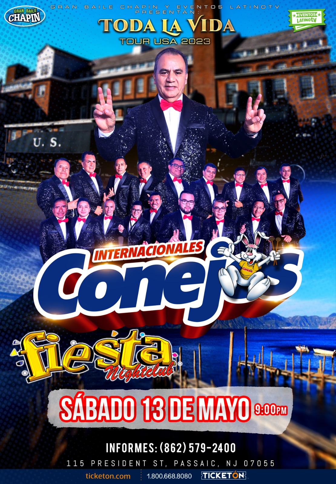 INTERNACIONALES CONEJOS, GRAN BAILE CHAPIN Tickets BoletosExpress