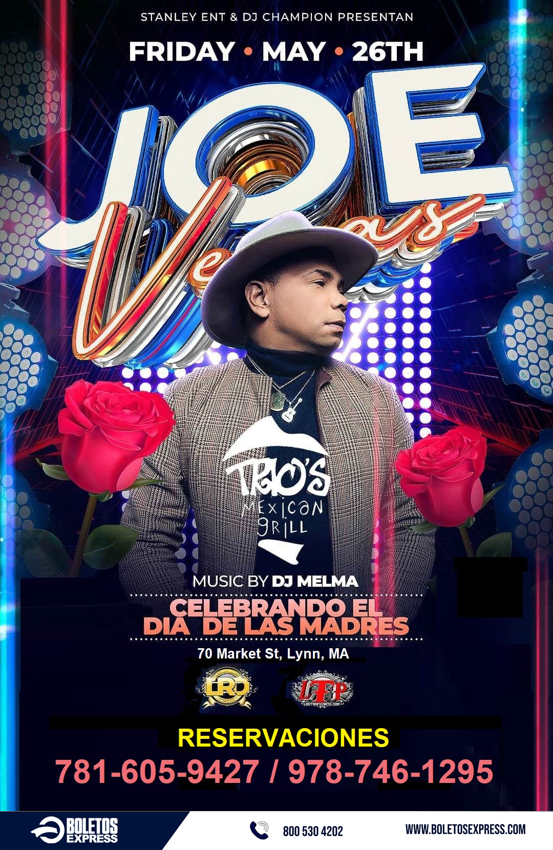 Buy tickets for JOE VERAS JOE VERAS