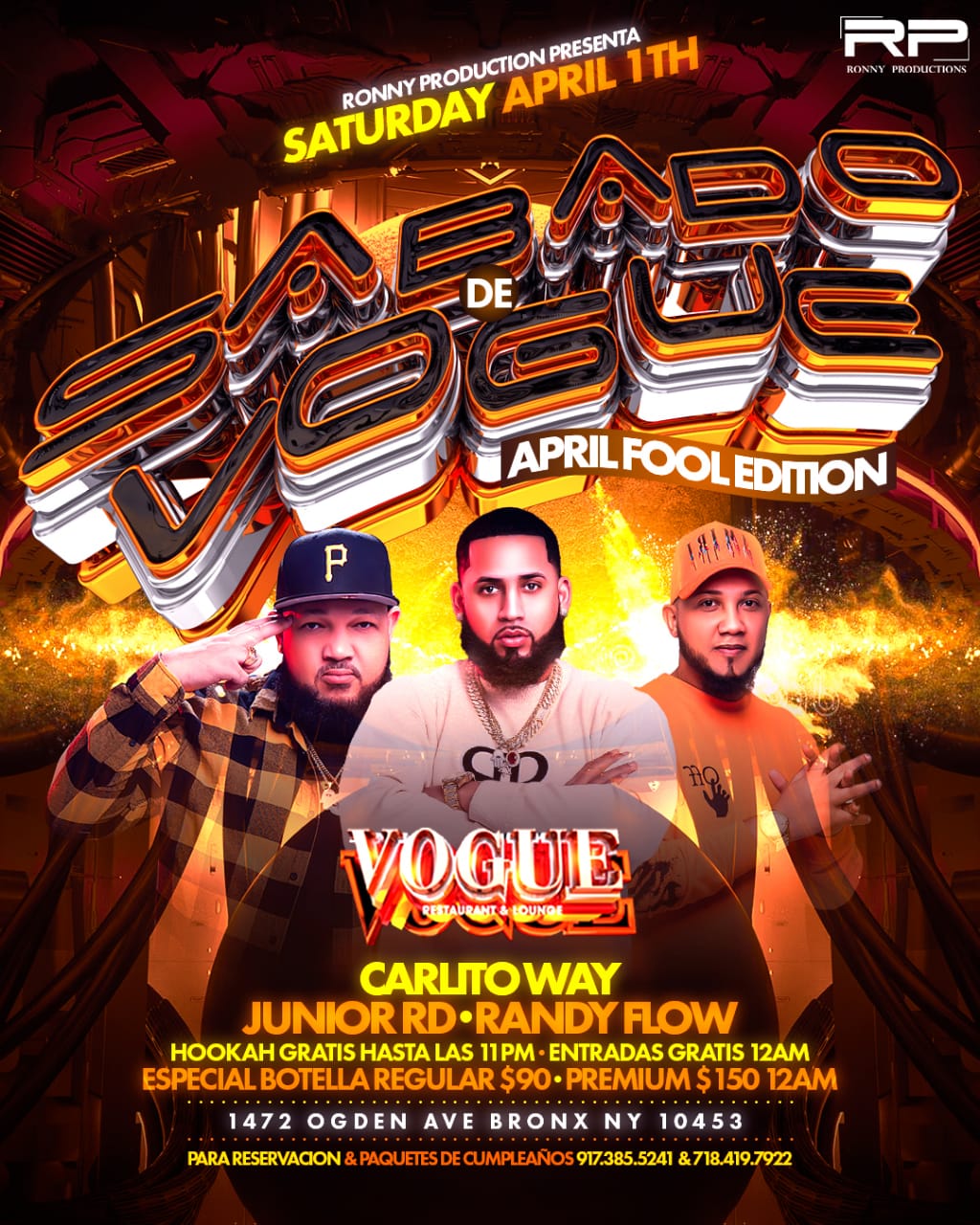 Fool Edision Sábado de Vogue April fool edition Tickets - BoletosExpress