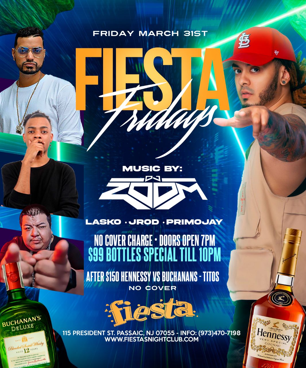 FIESTA FRIDAYS MUSIC BY: DJ ZOOM * LASKO * JROD * PRIMO JAY