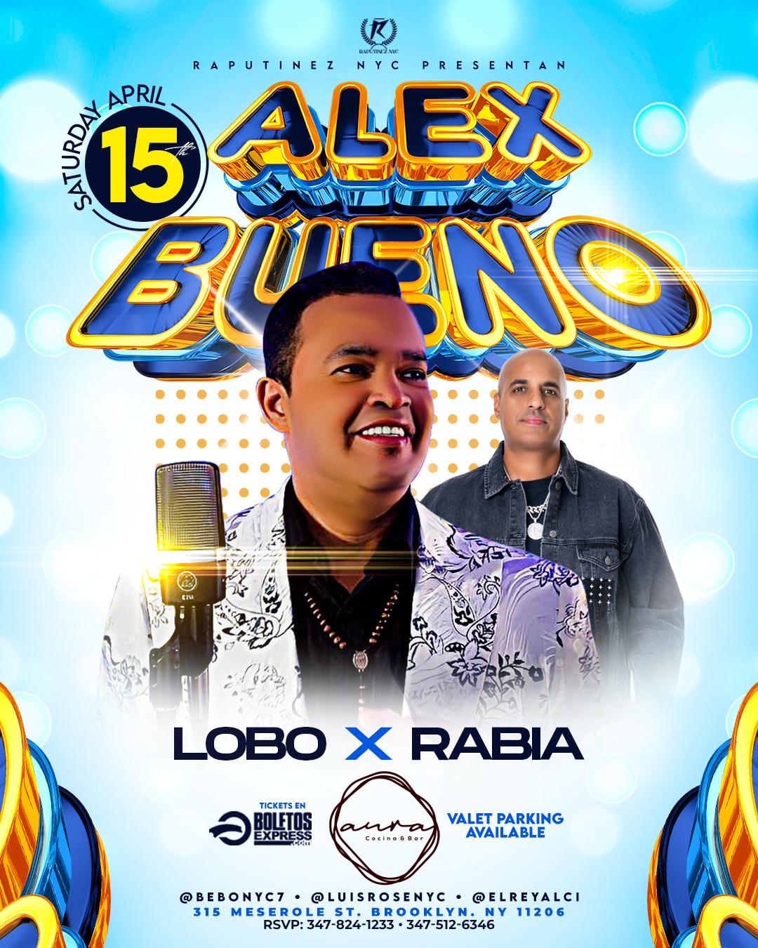 Buy tickets for ALEX BUENO ALEX BUENO
